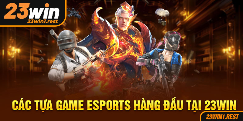 Cac Tua Game Esports Hang Dau Tai 23Win